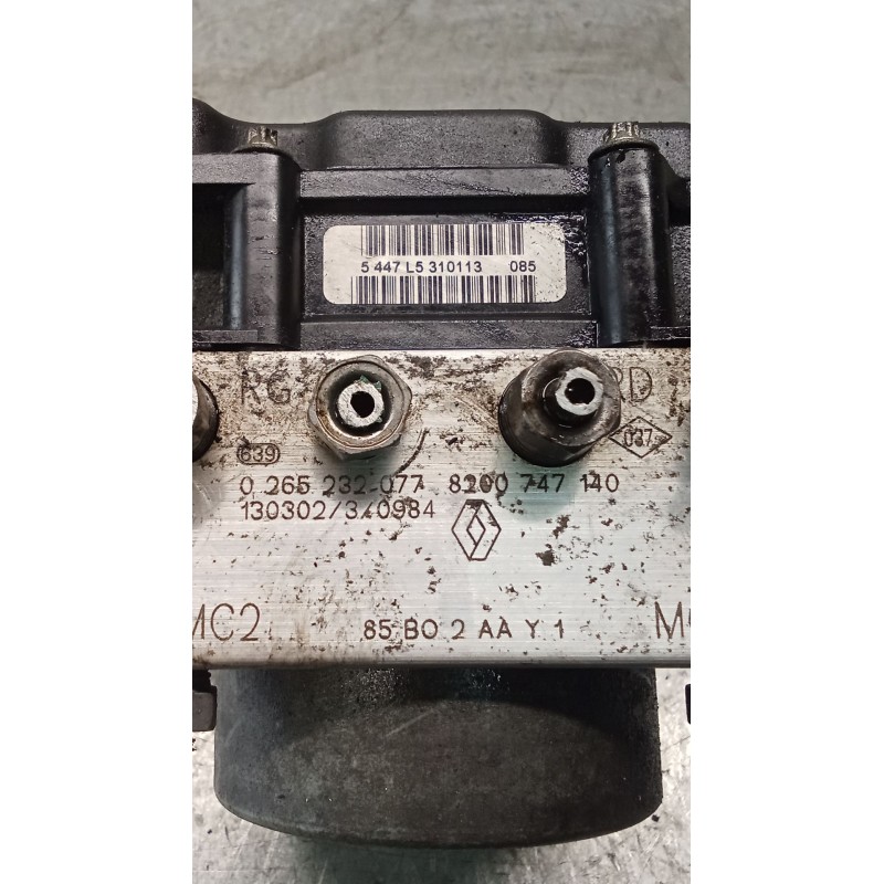 Recambio de abs para renault clio iii (br0/1, cr0/1) 1.2 16v (br02, br0j, br11, cr02, cr0j, cr11) referencia OEM IAM 0265800559 