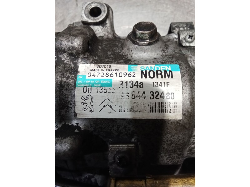 Recambio de compresor aire acondicionado para citroën c4 grand picasso i (ua_) 1.6 hdi referencia OEM IAM 9684432480  