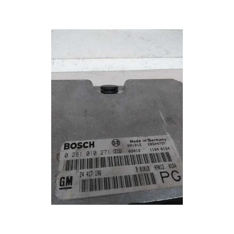 Recambio de centralita motor uce para opel vectra b berlina 2.2 16v dti cat (y 22 dtr / l50) referencia OEM IAM 0281010271 24417