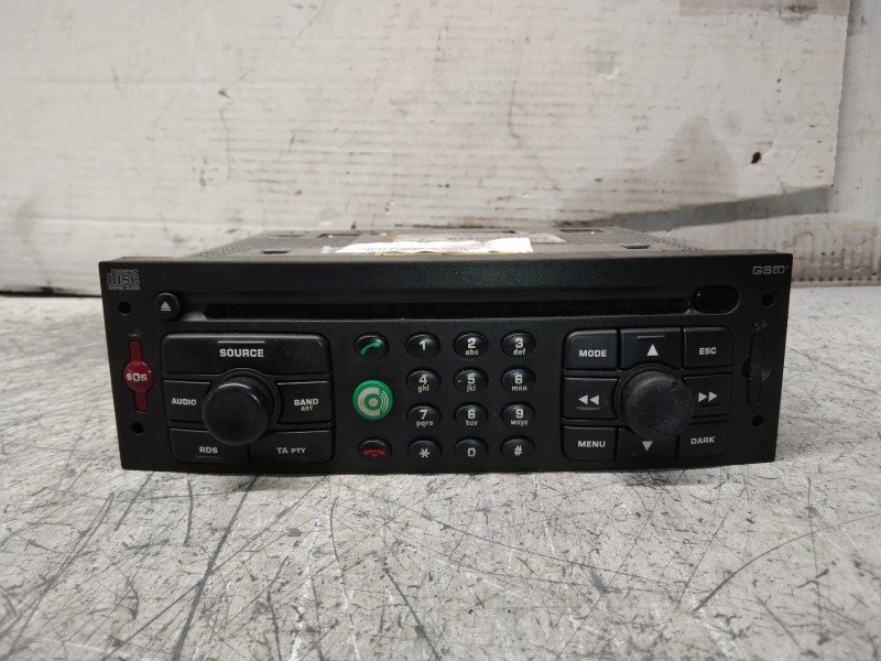 Recambio de sistema audio / radio cd para lancia phedra (180) 2.2 jtd 16v emblema referencia OEM IAM 14966390XT  