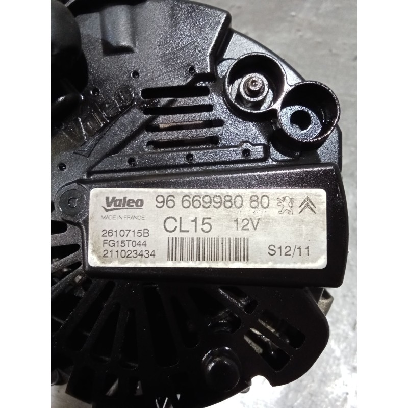 Recambio de alternador para citroën c5 iii (rd_) 1.6 vti 120 referencia OEM IAM 9666998080  