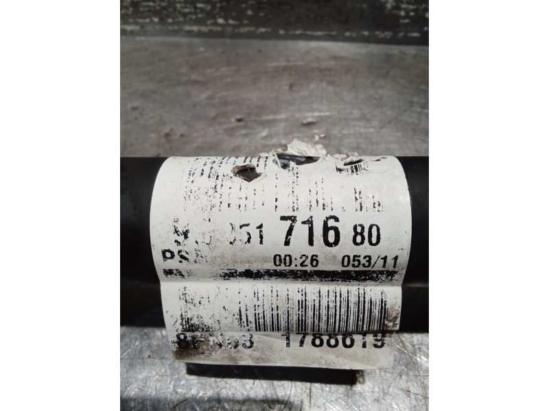 Recambio de transmision delantera derecha para citroën c5 iii (rd_) 1.6 vti 120 referencia OEM IAM 9685171680  