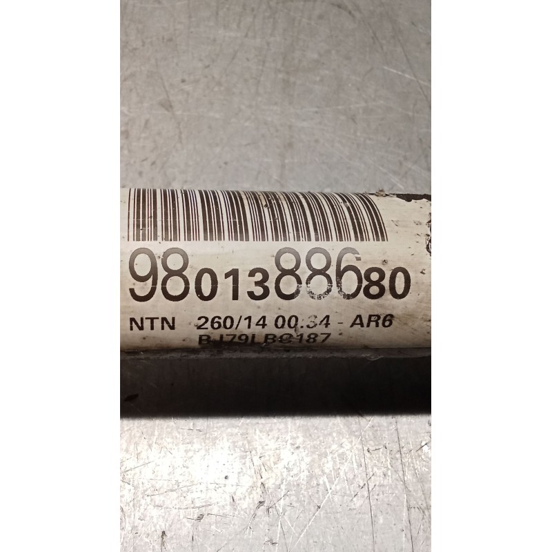 Recambio de transmision delantera derecha para citroën c3 ii (sc_) 1.0 vti 68 referencia OEM IAM 9801388680  09