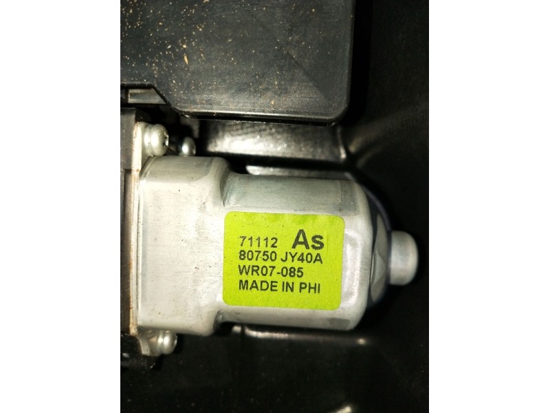 Recambio de elevalunas delantero derecho para renault koleos i (hy_) 2.0 dci (hy0k) referencia OEM IAM 80750JY40A 5P 2008