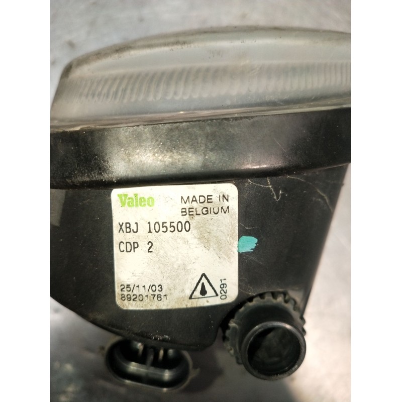 Recambio de faro antiniebla derecho para rover 45 i hatchback (rt) 1.6 referencia OEM IAM 89201761 XBJ105500 2000