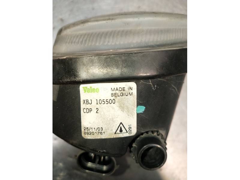 Recambio de faro antiniebla derecho para rover 45 i hatchback (rt) 1.6 referencia OEM IAM 89201761 XBJ105500 2000