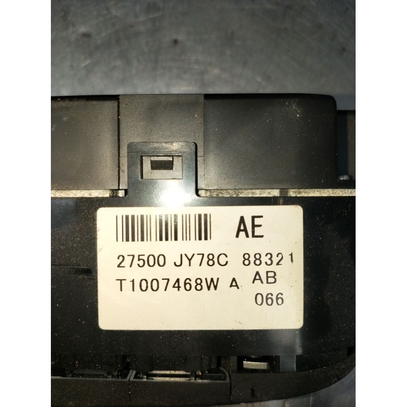 Recambio de mando calefaccion / aire acondicionado para renault koleos i (hy_) 2.0 dci (hy0k) referencia OEM IAM 27500JY78C T100
