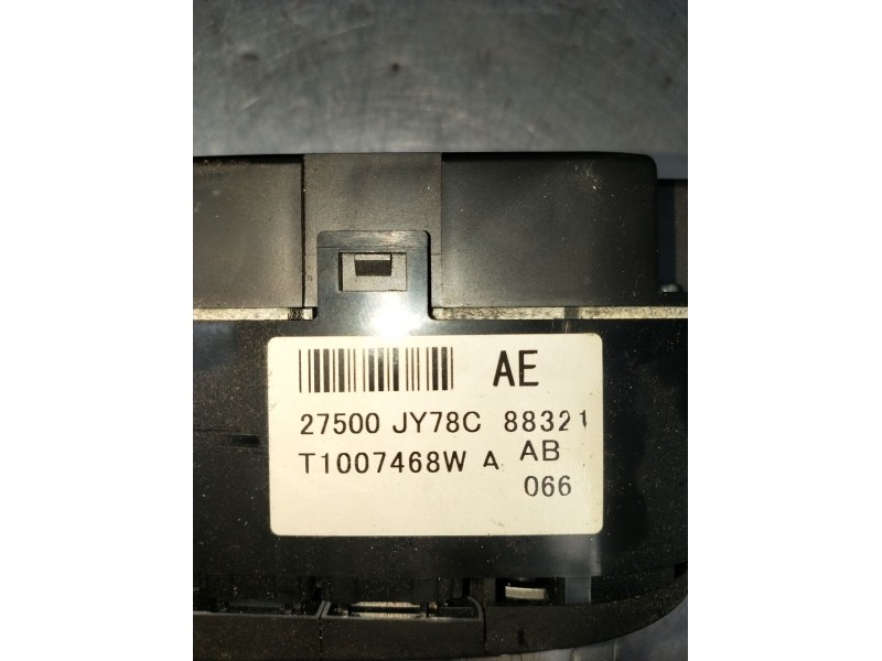Recambio de mando calefaccion / aire acondicionado para renault koleos i (hy_) 2.0 dci (hy0k) referencia OEM IAM 27500JY78C T100