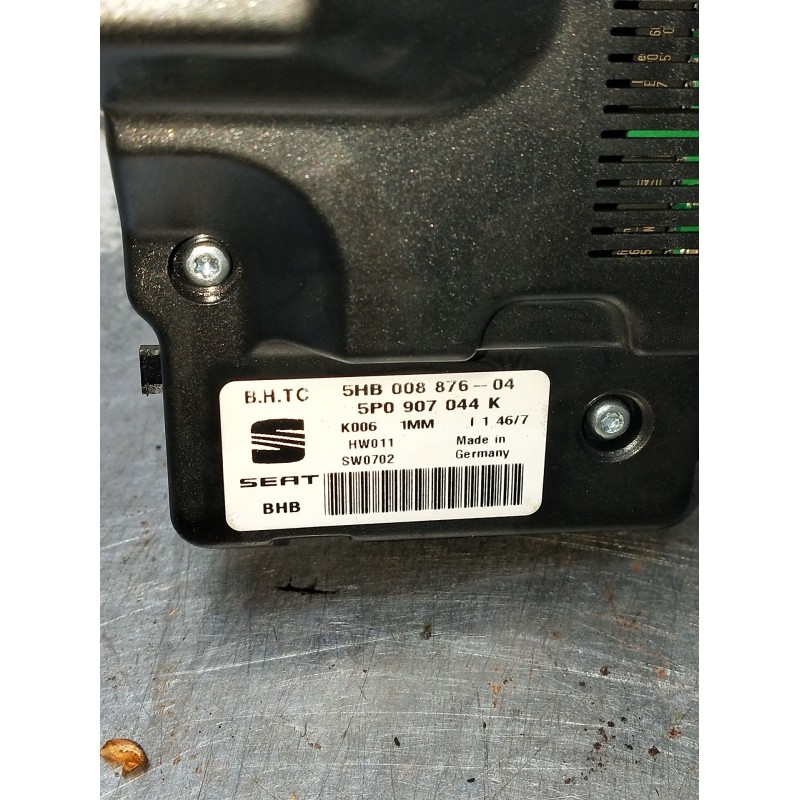 Recambio de mando calefaccion / aire acondicionado para seat altea (5p1) 1.9 tdi referencia OEM IAM 5HB00887604 5P0907044K 2004