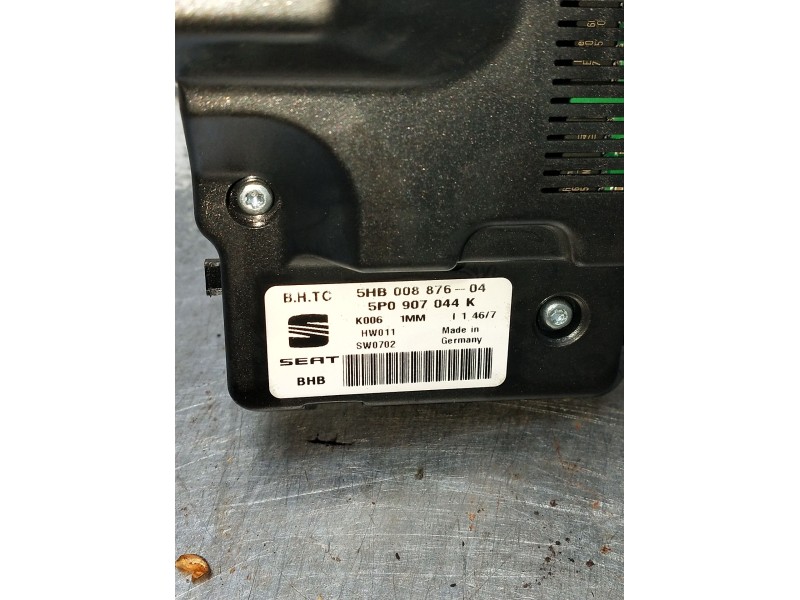 Recambio de mando calefaccion / aire acondicionado para seat altea (5p1) 1.9 tdi referencia OEM IAM 5HB00887604 5P0907044K 2004
