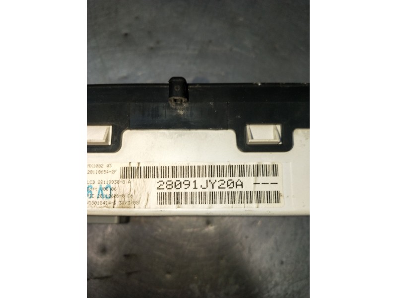 Recambio de pantalla multifuncion para renault koleos i (hy_) 2.0 dci (hy0k) referencia OEM IAM 28091JY20A  2008