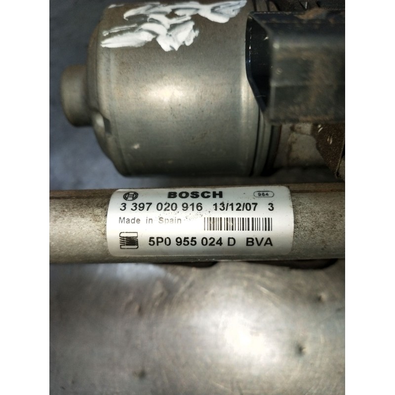Recambio de motor limpia delantero para seat altea (5p1) 1.9 tdi referencia OEM IAM 5P0955024D 3397020916 DERECHO 2004