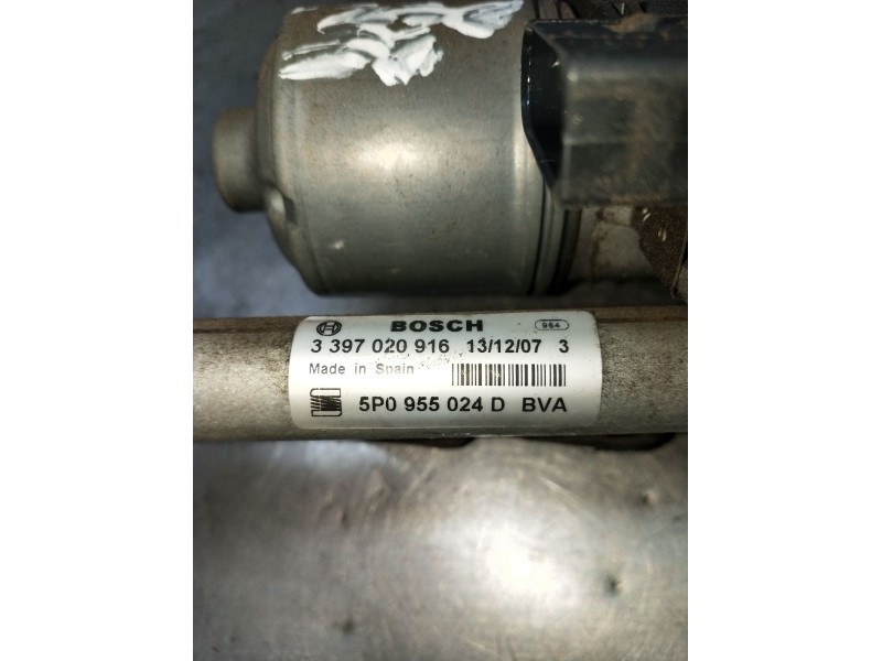 Recambio de motor limpia delantero para seat altea (5p1) 1.9 tdi referencia OEM IAM 5P0955024D 3397020916 DERECHO 2004