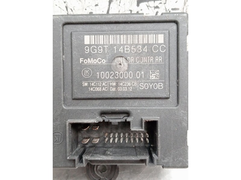 Recambio de modulo electronico para ford s-max (ca1) 2.0 tdci cat referencia OEM IAM 9G9T14B534CC 1002300001 14C112AC 2010