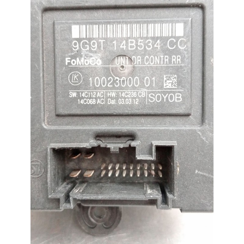 Recambio de modulo electronico para ford s-max (ca1) 2.0 tdci cat referencia OEM IAM 9G9T14B534CC 1002300001 14C112AC 2010