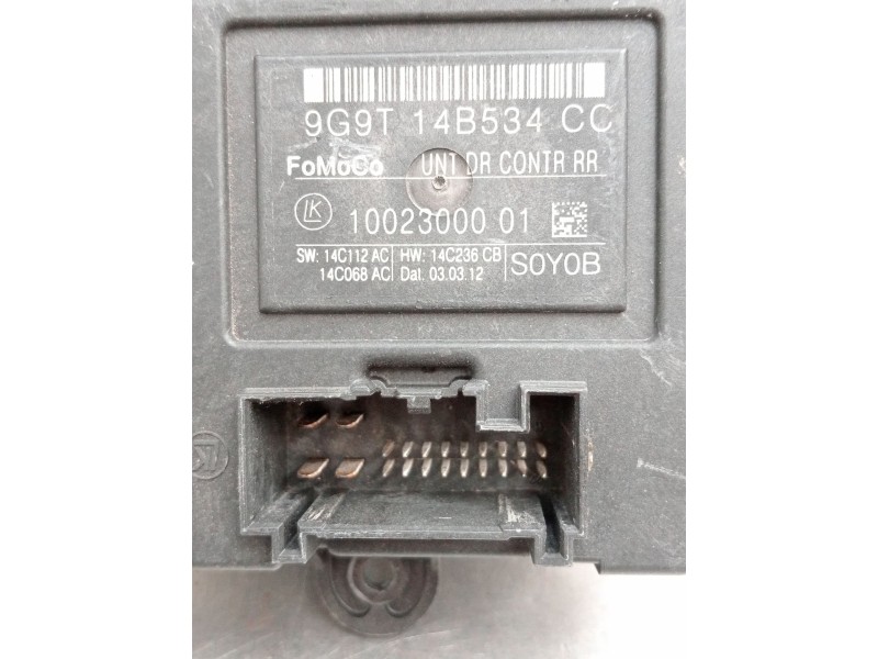 Recambio de modulo electronico para ford s-max (ca1) 2.0 tdci cat referencia OEM IAM 9G9T14B534CC 1002300001 14C112AC 2010