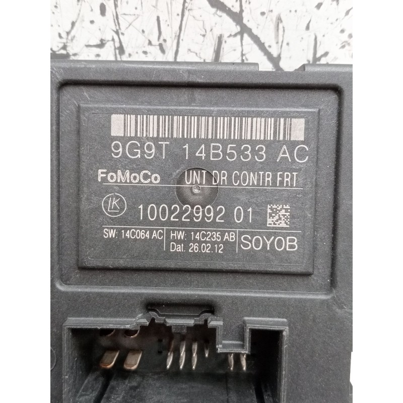 Recambio de modulo electronico para ford s-max (ca1) 2.0 tdci cat referencia OEM IAM 9G9T14B533AC 1002299201 2010