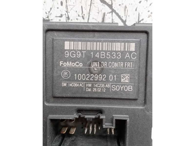 Recambio de modulo electronico para ford s-max (ca1) 2.0 tdci cat referencia OEM IAM 9G9T14B533AC 1002299201 2010