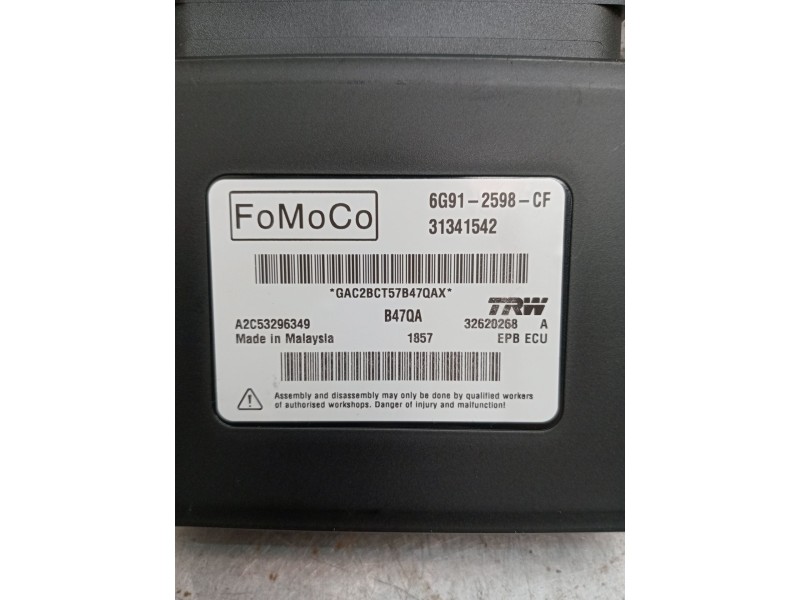 Recambio de modulo electronico para ford s-max (ca1) 2.0 tdci cat referencia OEM IAM 6G912598CF 31341542 A2C53296349 2010