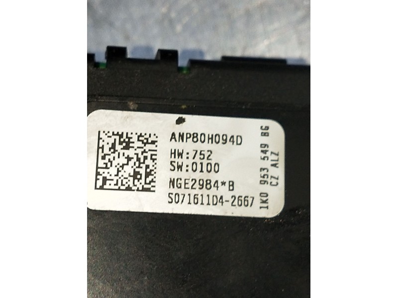 Recambio de modulo electronico para seat altea (5p1) 1.9 tdi referencia OEM IAM 1K0953549BG VER FOTOS 2004