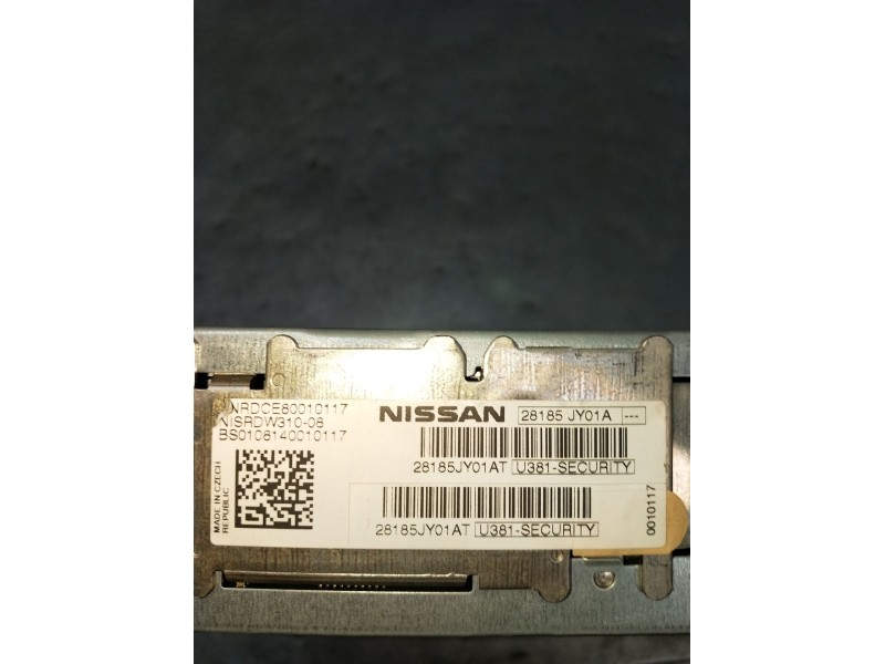 Recambio de sistema audio / radio cd para renault koleos i (hy_) 2.0 dci (hy0k) referencia OEM IAM 28185JY01A  2008