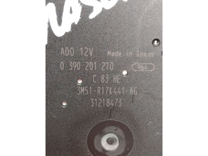 Recambio de motor limpia trasero para ford s-max (ca1) 2.0 tdci cat referencia OEM IAM 0390201210 3M51R17K441AG 31218473 2010