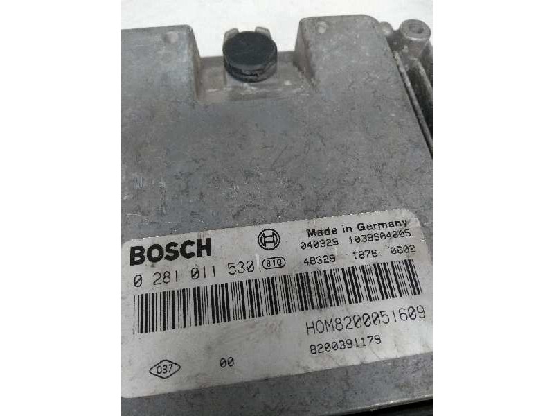 Recambio de centralita motor uce para opel vivaro referencia OEM IAM 0281011530 HOM8200051609 8200391179