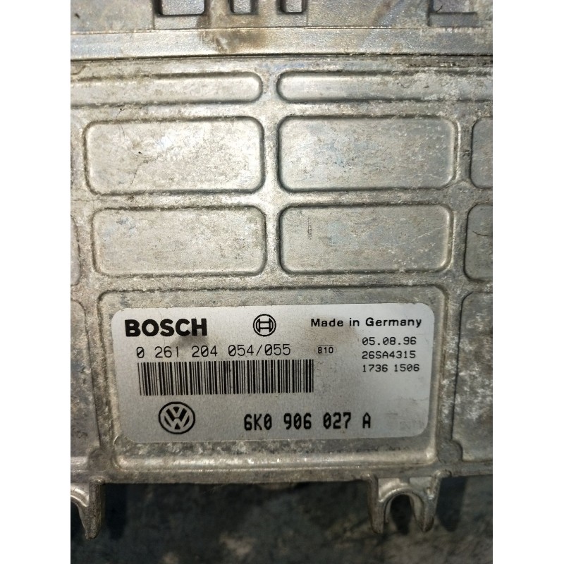 Recambio de centralita motor uce para seat ibiza ii (6k1) 1.4 i referencia OEM IAM 0261204054055 6K0906027A 1993