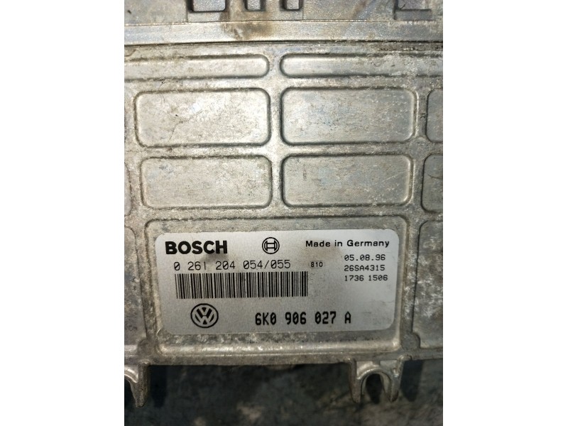Recambio de centralita motor uce para seat ibiza ii (6k1) 1.4 i referencia OEM IAM 0261204054055 6K0906027A 1993