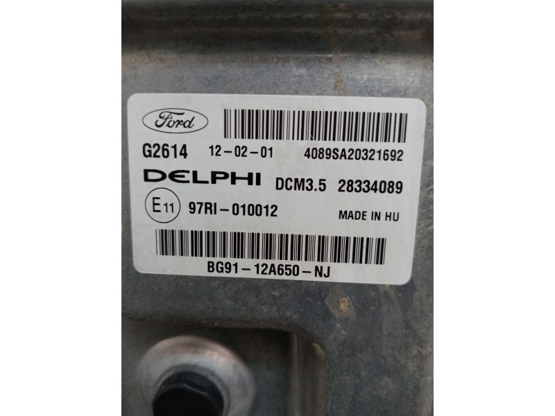 Recambio de centralita motor uce para ford s-max (ca1) 2.0 tdci cat referencia OEM IAM DCM35 G2614 28334089 BG9112A650NJ 2010