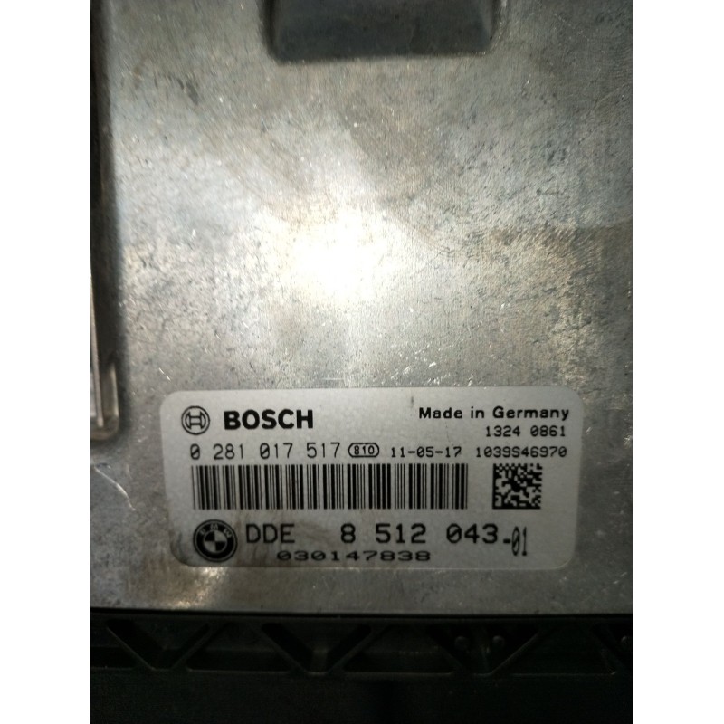Recambio de centralita motor uce para bmw 3 (e90) 318 d referencia OEM IAM 0281017517 8512043 1039S46970 2008