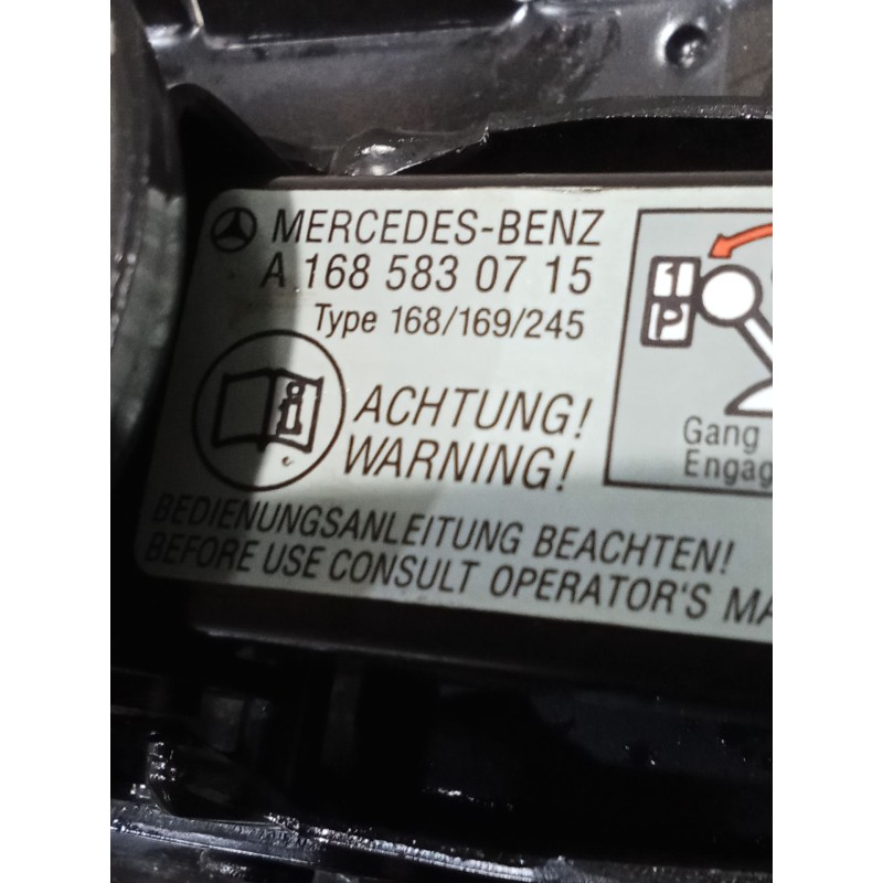 Recambio de gato para mercedes-benz clase a (w169) a 180 cdi (169.007, 169.307) referencia OEM IAM A1685830715  