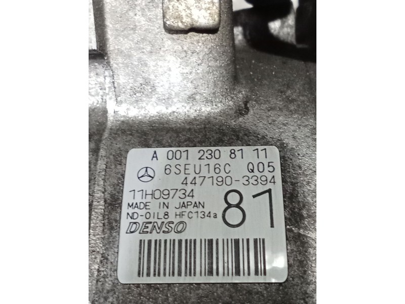 Recambio de compresor aire acondicionado para mercedes-benz clase e (w211) e 220 cdi (211.008) referencia OEM IAM A0012308111 44