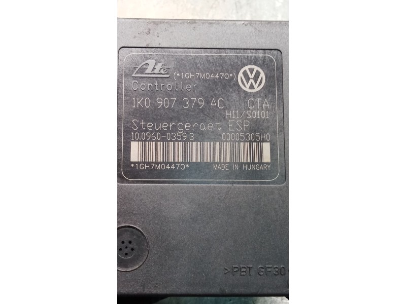 Recambio de abs para seat altea (5p1) 1.9 tdi referencia OEM IAM 1K0907379AC 10096003593 10020602414 1K0614517AF