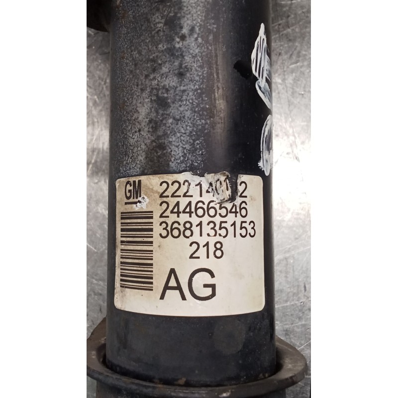 Recambio de amortiguador delantero izquierdo para opel zafira / zafira family b (a05) 1.9 cdti (m75) referencia OEM IAM 22214012