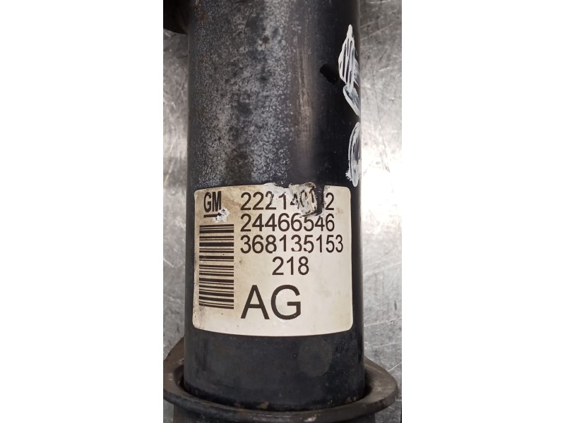 Recambio de amortiguador delantero izquierdo para opel zafira / zafira family b (a05) 1.9 cdti (m75) referencia OEM IAM 22214012