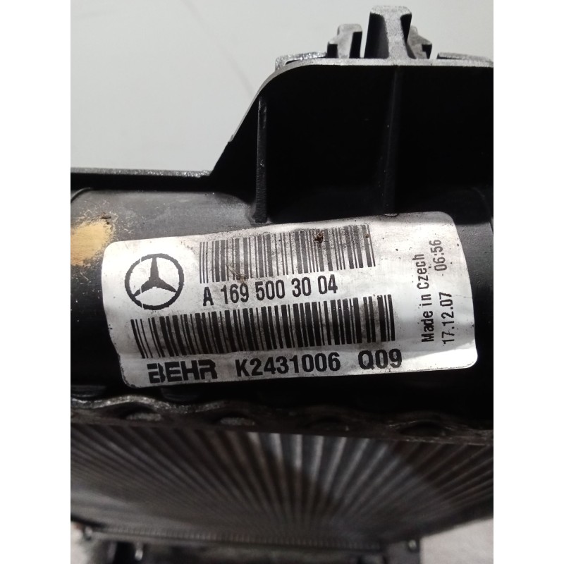 Recambio de radiador agua para mercedes-benz clase a (w169) a 180 cdi (169.007, 169.307) referencia OEM IAM A1695003004 A1695001