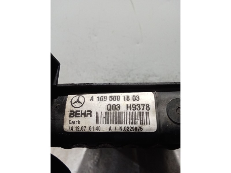 Recambio de radiador agua para mercedes-benz clase a (w169) a 180 cdi (169.007, 169.307) referencia OEM IAM A1695003004 A1695001