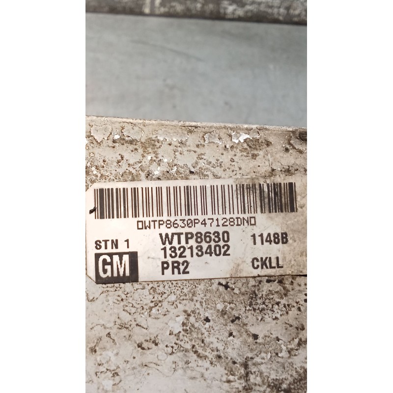 Recambio de intercooler para opel zafira / zafira family b (a05) 1.9 cdti (m75) referencia OEM IAM 13213402  05