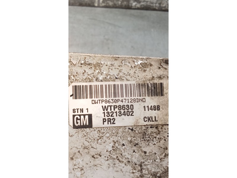 Recambio de intercooler para opel zafira / zafira family b (a05) 1.9 cdti (m75) referencia OEM IAM 13213402  05