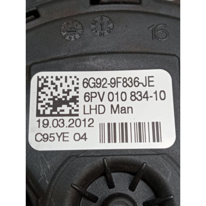 Recambio de potenciometro pedal para ford s-max (ca1) 2.0 tdci cat referencia OEM IAM 6PV01083410 6G929F836JE 2010