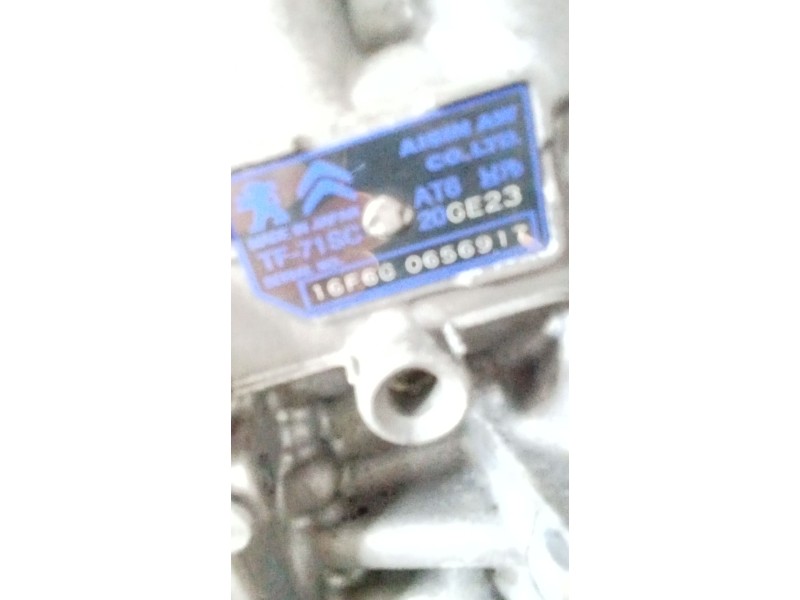 Recambio de caja cambios para peugeot 5008 (0u_, 0e_) 1.6 bluehdi 120 referencia OEM IAM TF 71SC AT6 20GE23 AUTOMAT 19F6G 065691