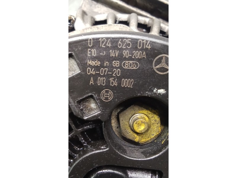Recambio de alternador para mercedes-benz clase s (w220, v220) s 320 cdi (220.025, 220.125) referencia OEM IAM 0124625014 A01315