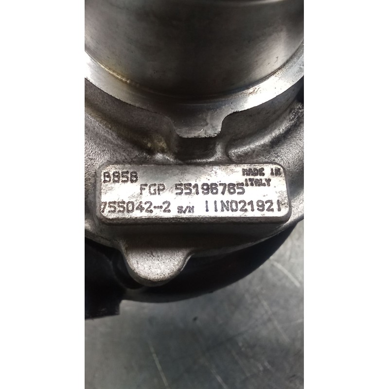 Recambio de turbocompresor para opel zafira / zafira family b (a05) 1.9 cdti (m75) referencia OEM IAM 55196765 7550422 05