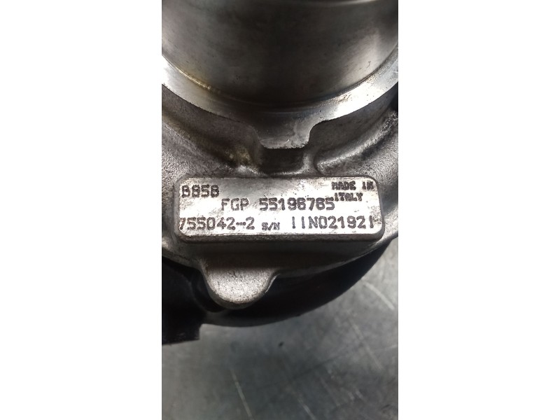 Recambio de turbocompresor para opel zafira / zafira family b (a05) 1.9 cdti (m75) referencia OEM IAM 55196765 7550422 05