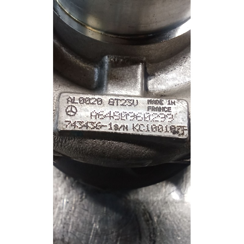 Recambio de turbocompresor para mercedes-benz clase s (w220, v220) s 320 cdi (220.025, 220.125) referencia OEM IAM A6480960299 7