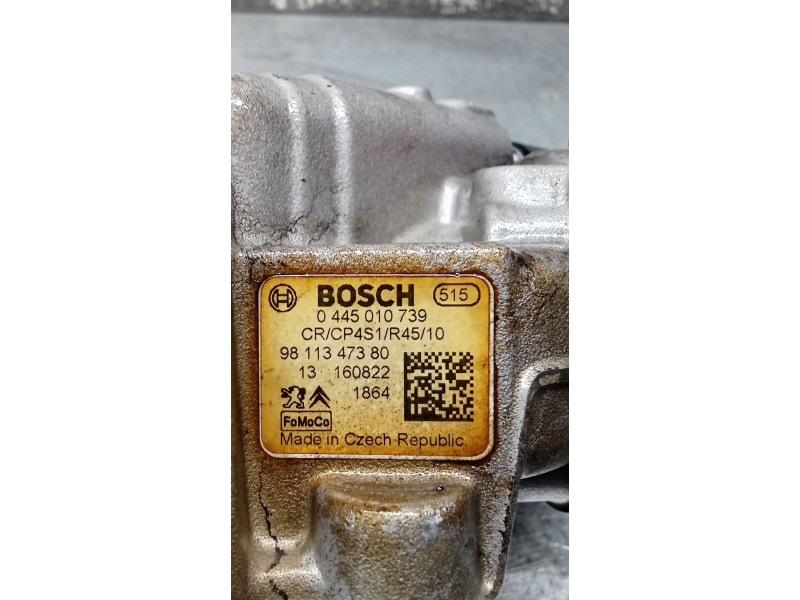 Recambio de bomba inyeccion para peugeot 5008 (0u_, 0e_) 1.6 bluehdi 120 referencia OEM IAM 0445010736 9811347380 BOSCH