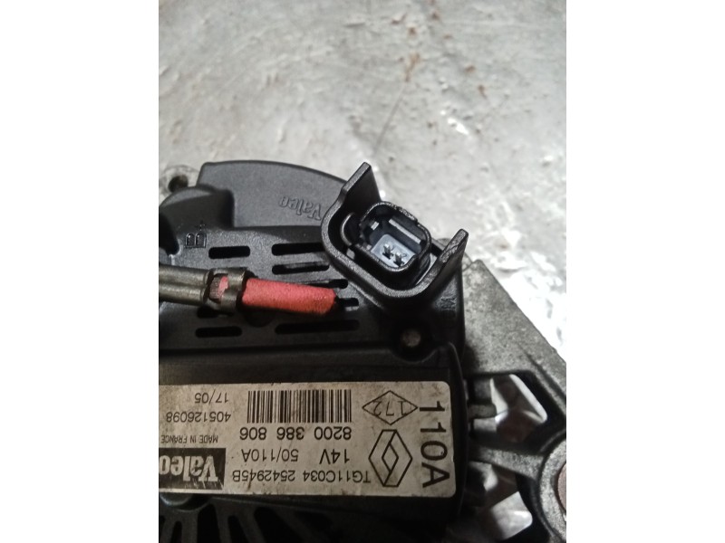 Recambio de alternador para renault megane ii (bm0/1_, cm0/1_) 1.5 dci (bm02, bm13, bm2a, cm02, cm13) referencia OEM IAM 8200386