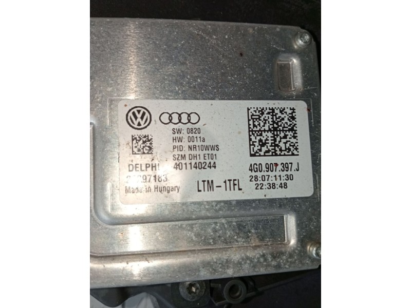 Recambio de faro izquierdo para audi a7 sportback (4ga, 4gf) 3.0 tdi quattro referencia OEM IAM 4G8941005 030125827107 8K0941597