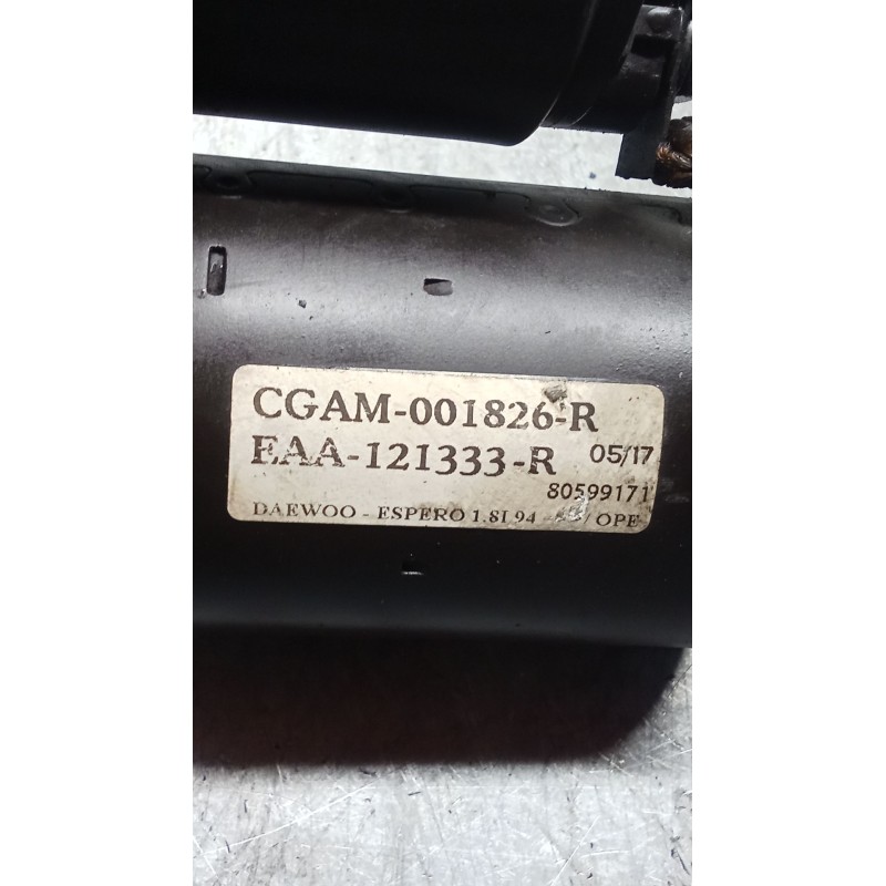 Recambio de motor arranque para opel ascona c (j82) 2.0 i cat (f11, m11, f68, m68) referencia OEM IAM   